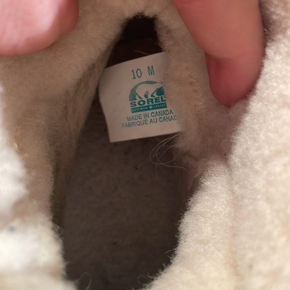 Sorel Shearling Vintage Nubuck Pisa Wool Plush Lined Lace Up Hiking Boots - Picture 5 of 13